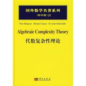 国外数学名著系列25:代数复杂性理论