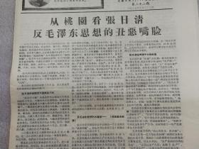 2111战报 第22期 1967.8.23 8开4版 从桃园看张