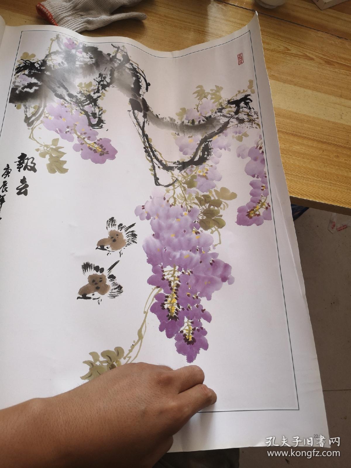 中国写意画技法丛书:写意藤萝画法(美术教学示范作品)