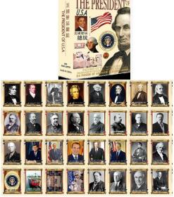 【全新扑克牌】《美国历届总统》扑克牌 华盛顿 布什 奥巴马。。。