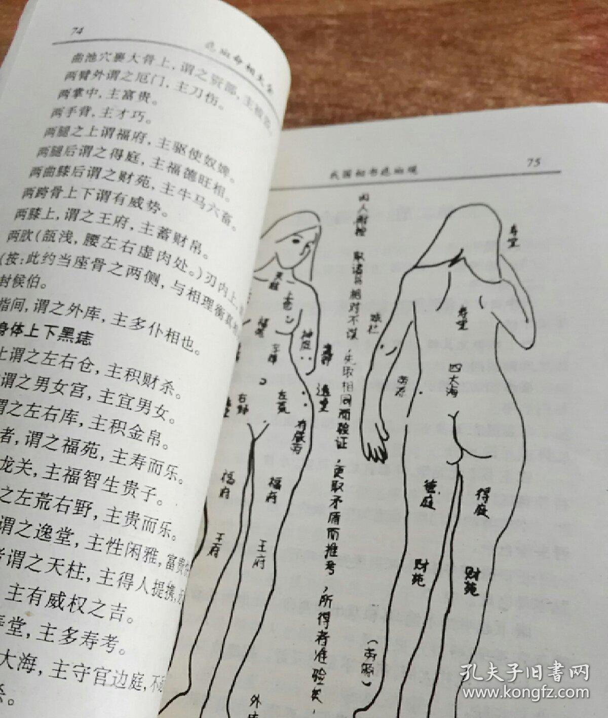 中国古代痣相大全