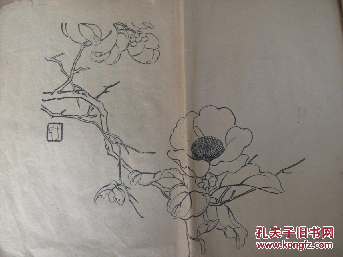 于希宁早期教学画稿毛笔画稿