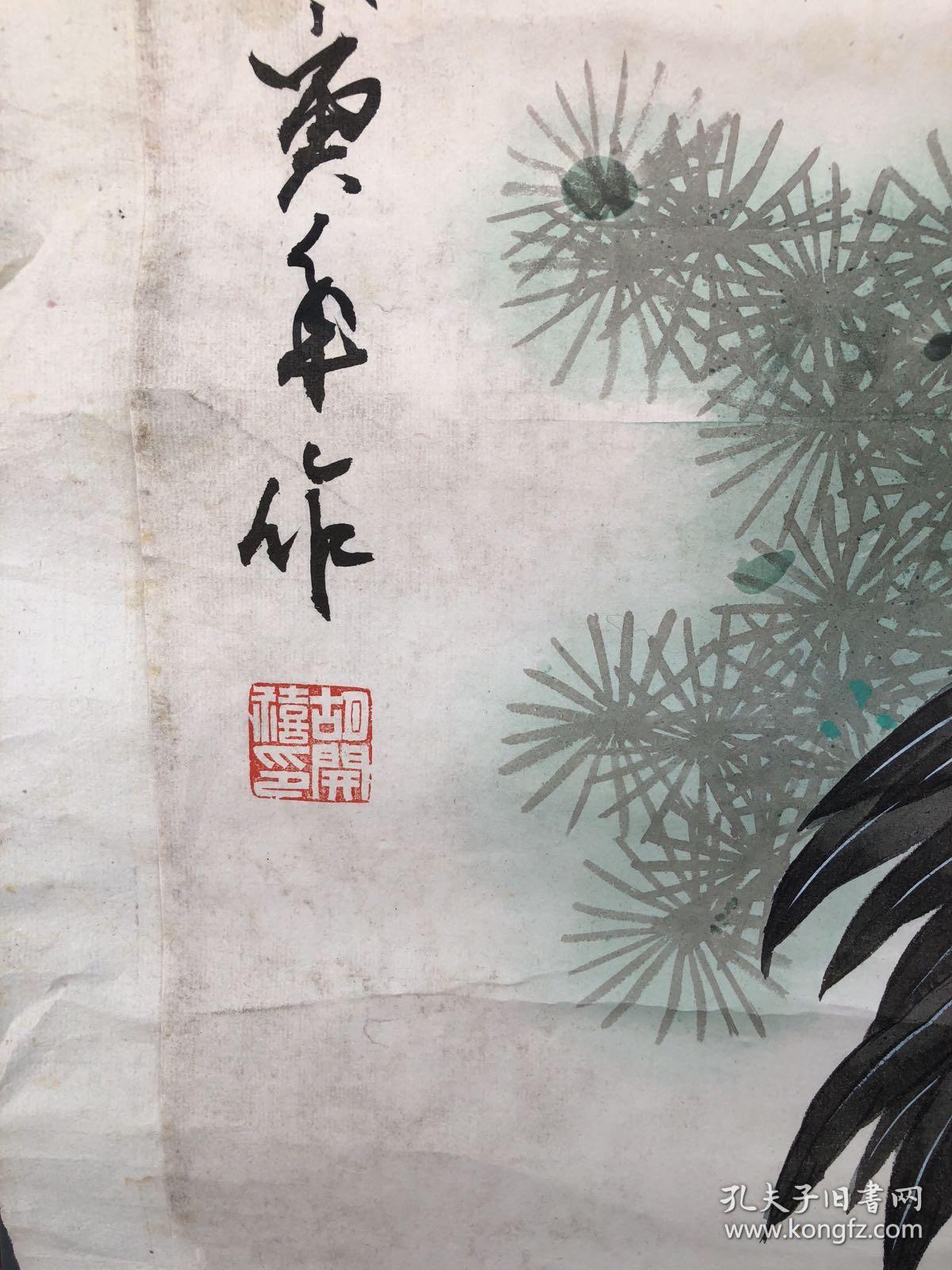 胡开禧胡开禧男汉族1954年出生于山东济南自幼酷爱绘画艺术花鸟人物