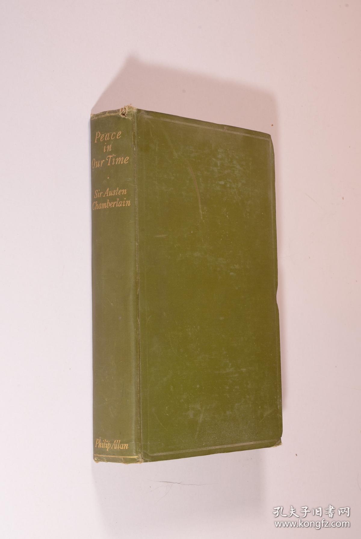 Peace in Our Time 英文原版、英国政治家张伯