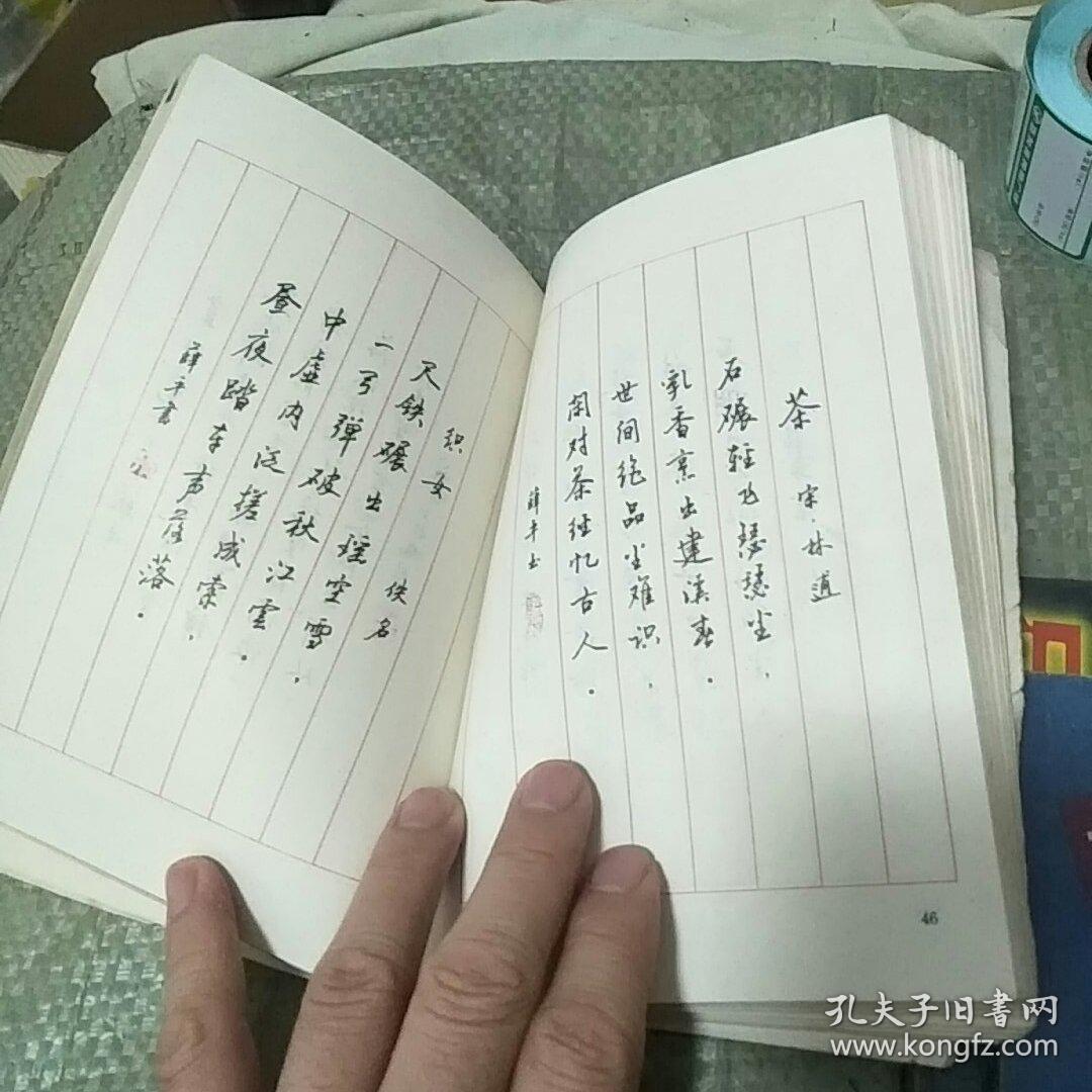爱国诗钢笔字帖