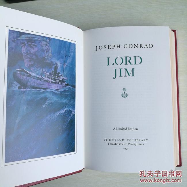 【包邮】1977年lord jim 《吉姆爷》 joseph conrad 康德拉 franklin