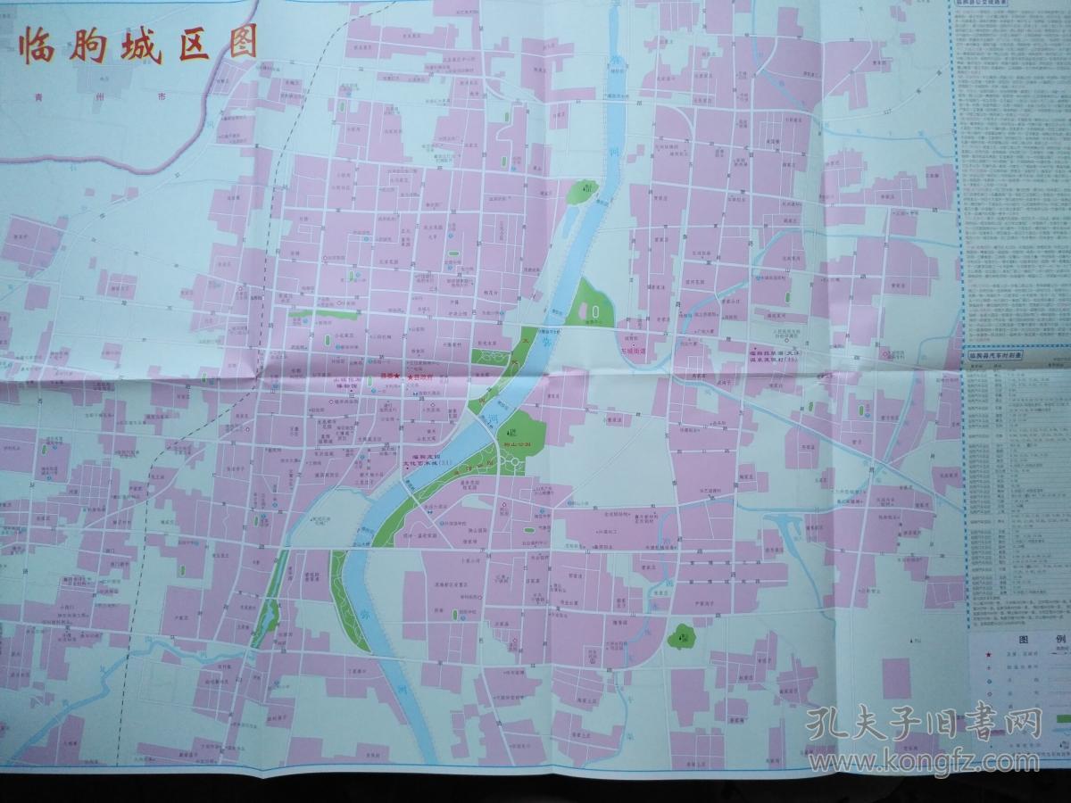 临朐县交通旅游图 2018年3月 临朐地图 临朐县地图 潍坊地图