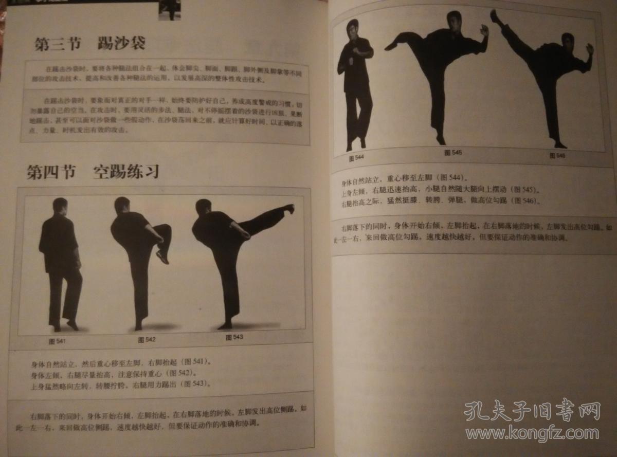 全图解李小龙寸劲拳 全图解李小龙腿法 全图解李小龙二节棍(李小龙