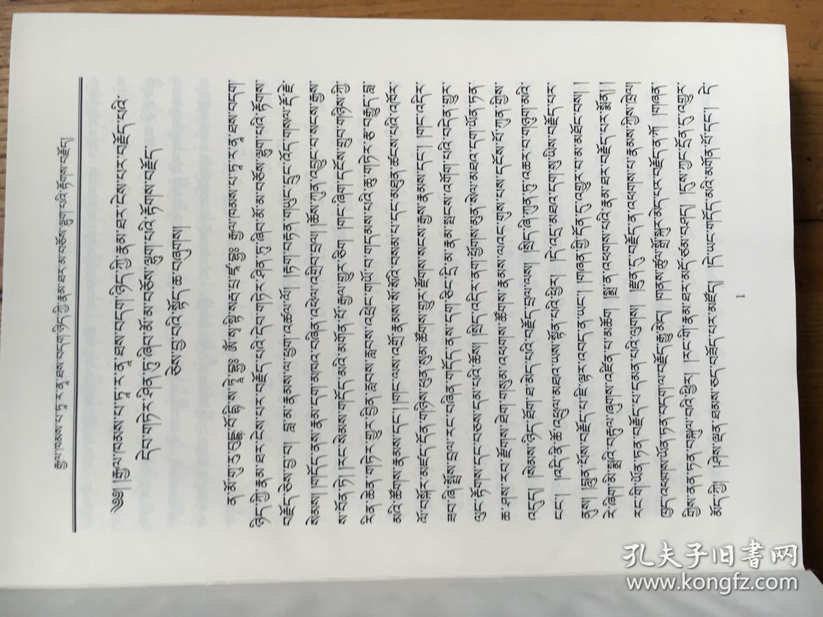藏文书 【 藏文 精装 16开 】