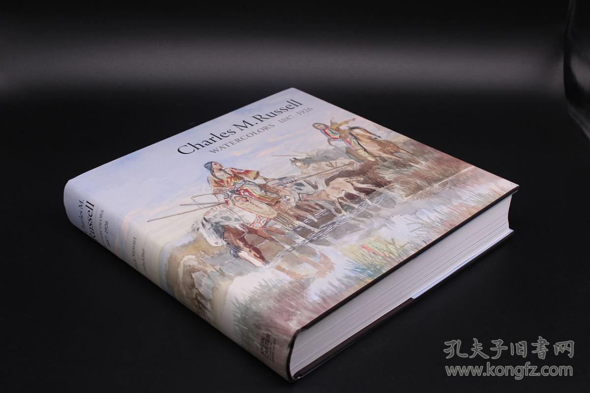 1887-1926 艺术家全集 水彩全集 charles marion russell 水彩画册
