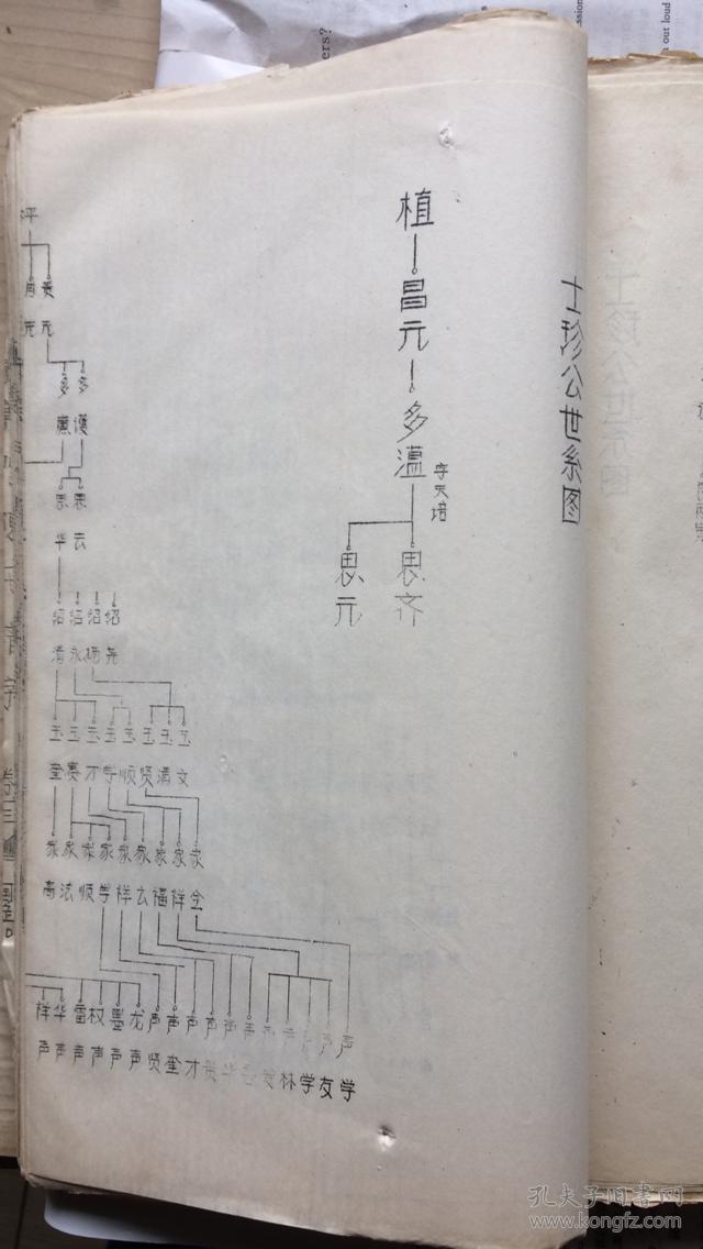 义门陈氏谱序陈氏族谱陈氏宗谱家谱共三卷三厚册手写刻印原籍江西吉安