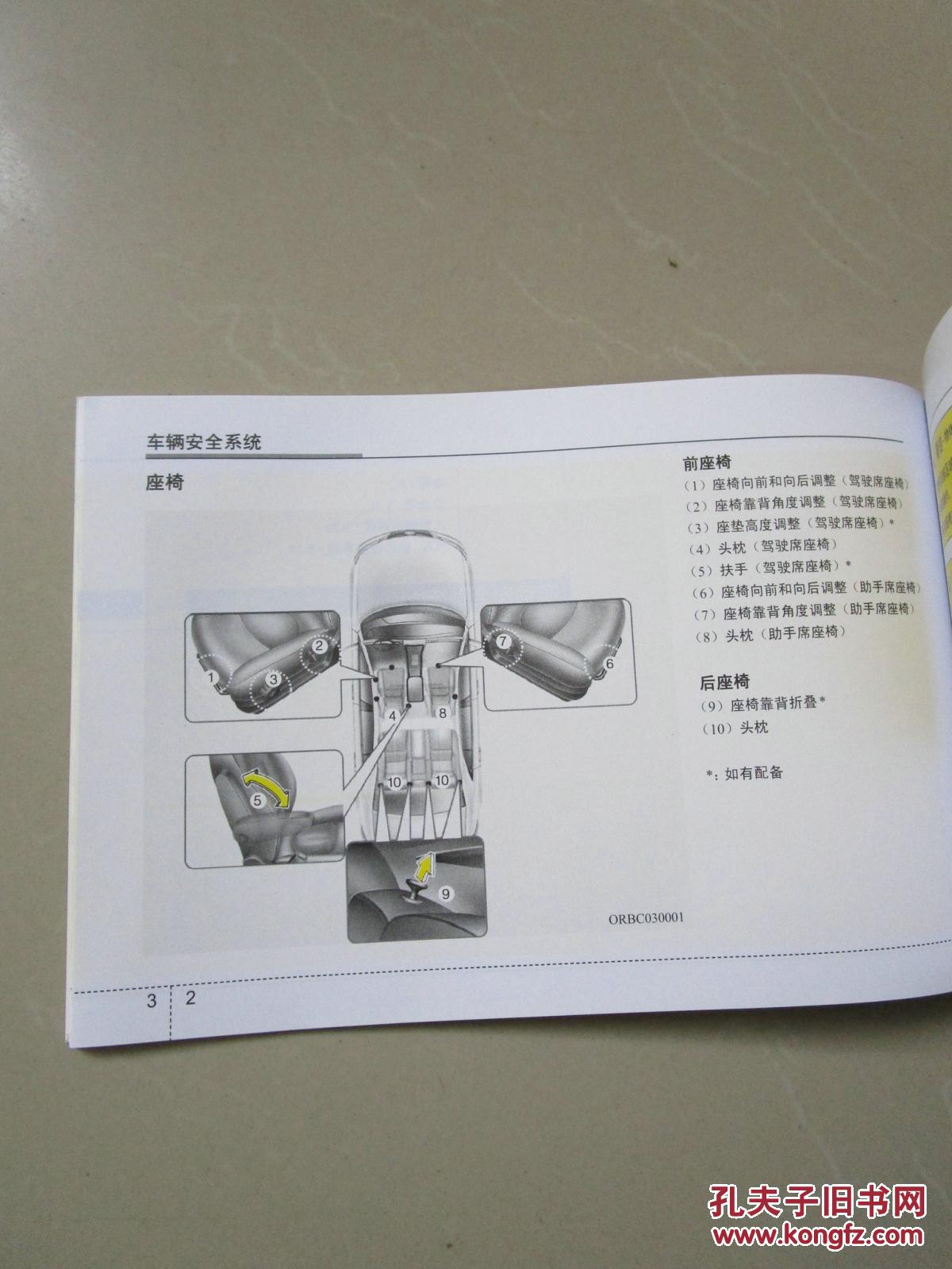 北京现代瑞纳车主手册说明书