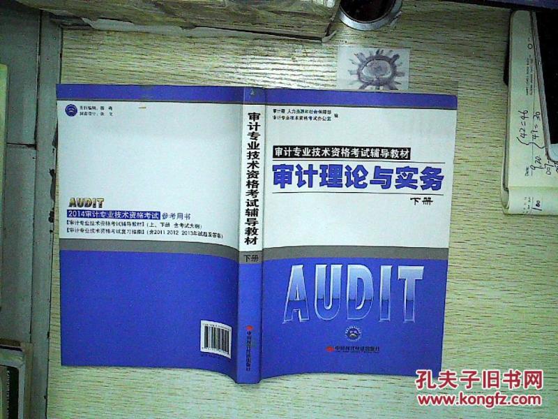 业技术资格考试辅导教材(下)审计理论与实务、