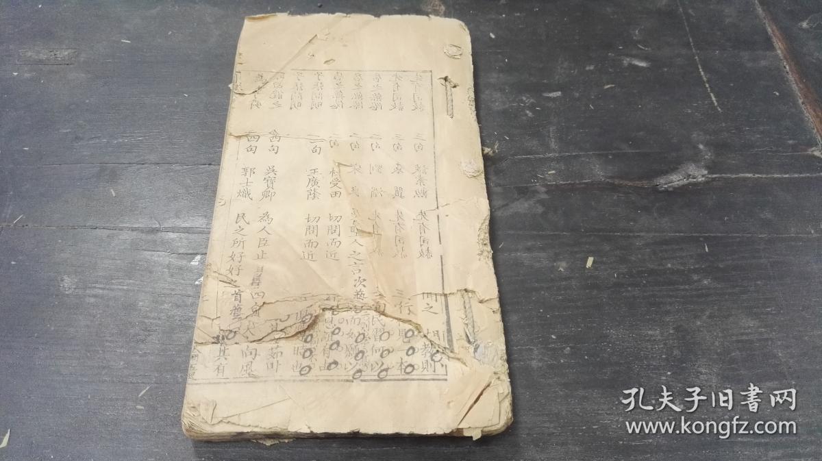 大量手写批注! 明清 科举各省 进士考卷文章及