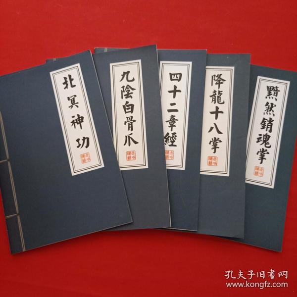 练习簿--北冥神功,九阴白骨爪,四十二章经,降龙十八掌