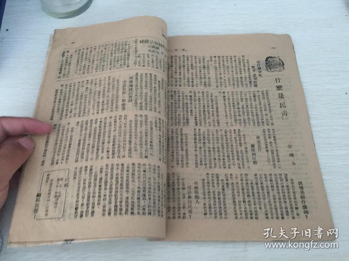 民国期间解放区出版 鸭绿江第二卷第五期,综合
