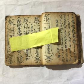 清代符书:地理先生总诀、秘诀(丧事避忌起例、