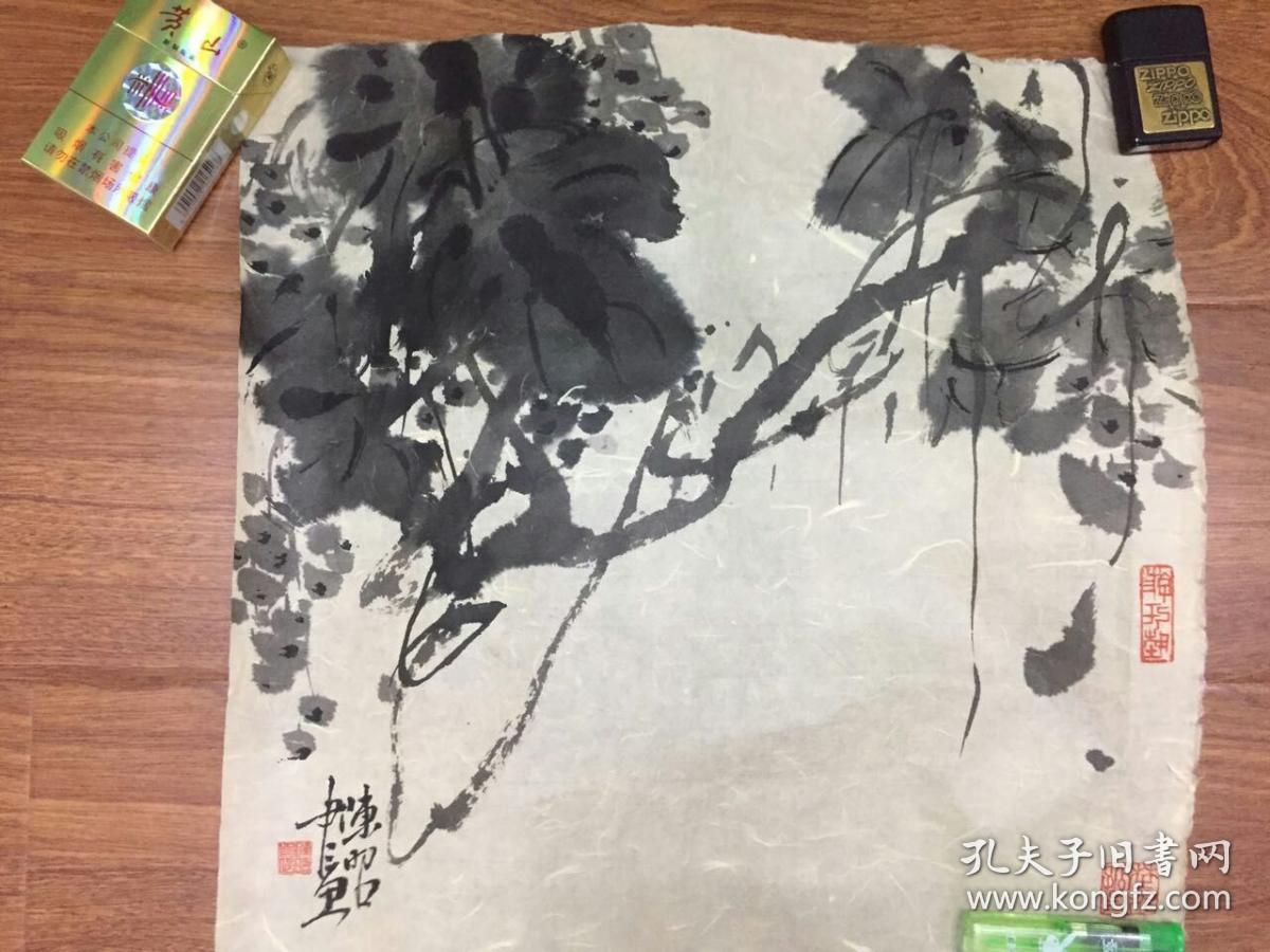 著名画家陈昭花鸟