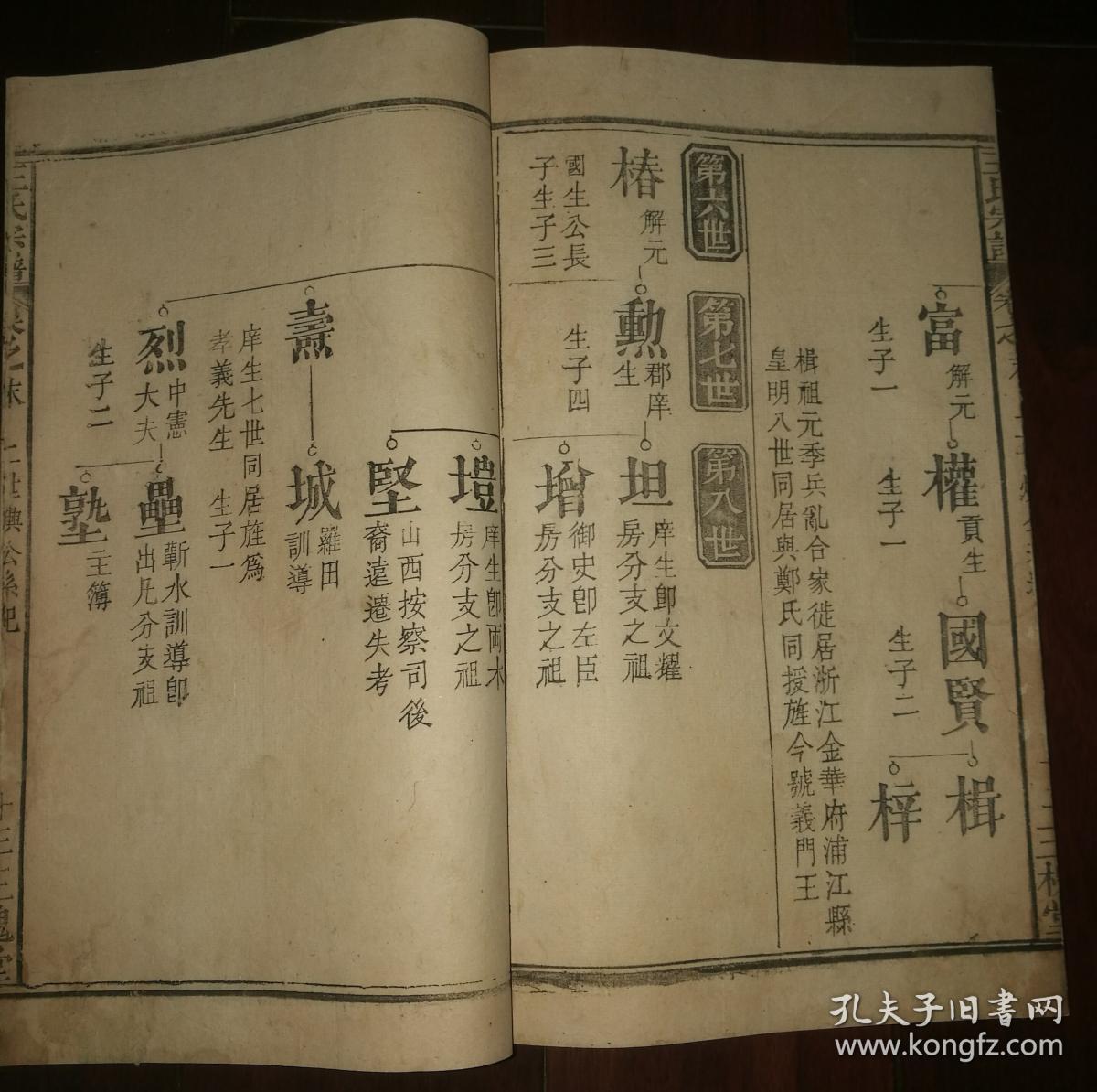 三槐堂王氏宗谱