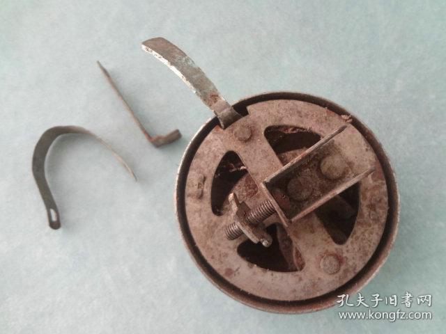 xb-老自行车铃铛,古董老式二八自行车上的老铃铛一个