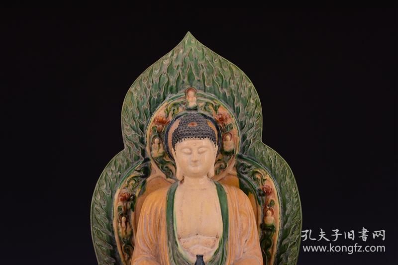 唐三彩佛像摆件2