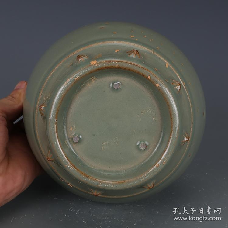 钧瓷东沟窑鼓钉罐古董古玩
