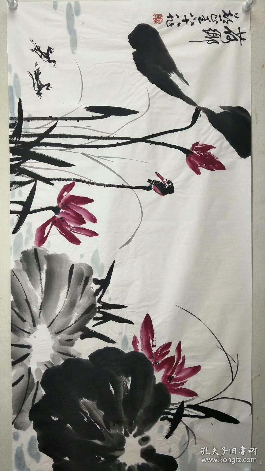 安徽著名画家郑正精品花鸟喜欢的朋友私聊喽