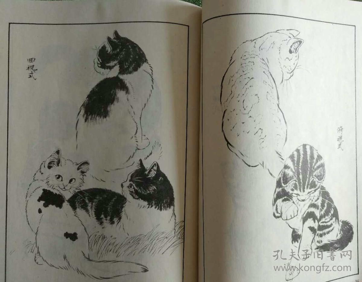 百猫谱 陈增胜绘 天津人民美术出版社 正版