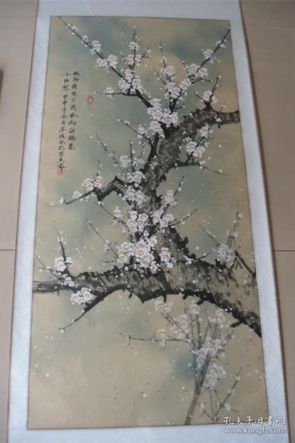 陈芬清国画梅花1幅(国画原作,现代画本)