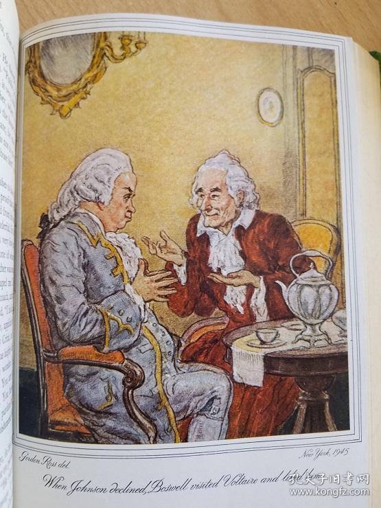 samueljohnson作品,samueljohnson thelifeofsamueljohnsonillustrationsbygordonross