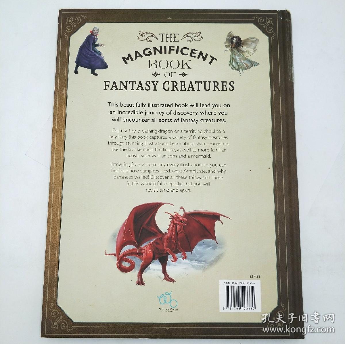 the magnificent book of fantasy creatures