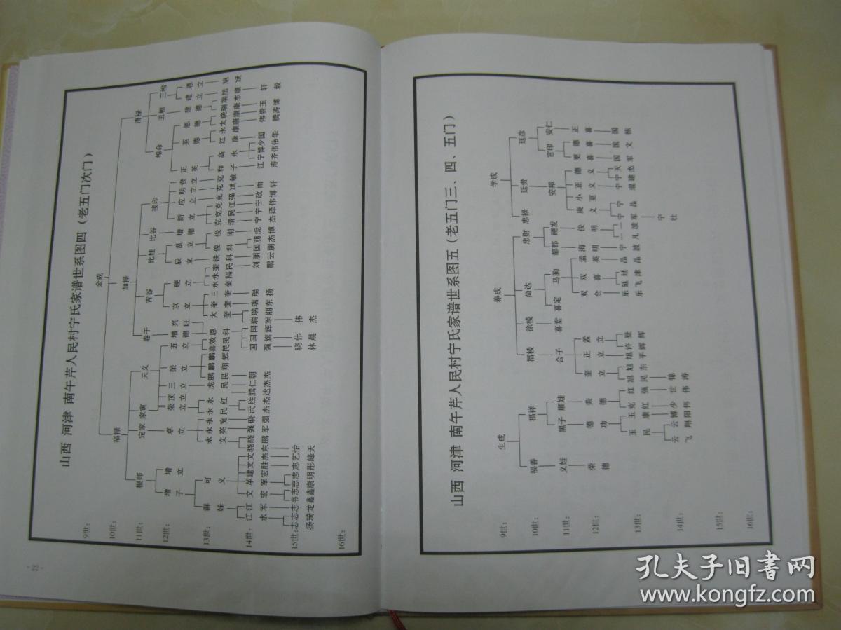 宁氏家谱(山西省河津市南午芹人民村一带.辈字:邦思之