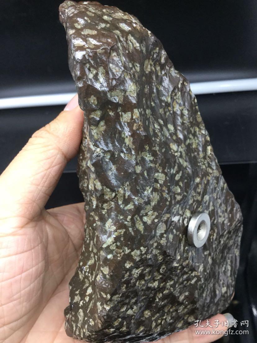 1258 新疆罗布泊 橄榄陨铁 陨石