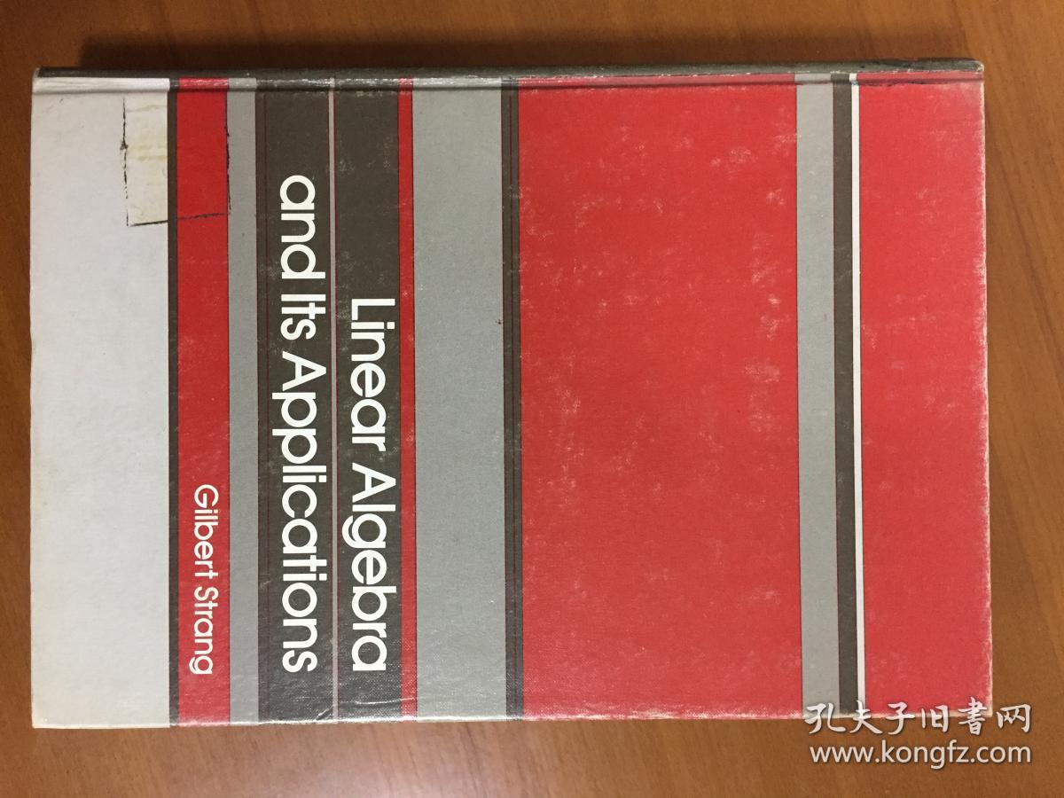 linear algebra and its applications_gilbert _孔
