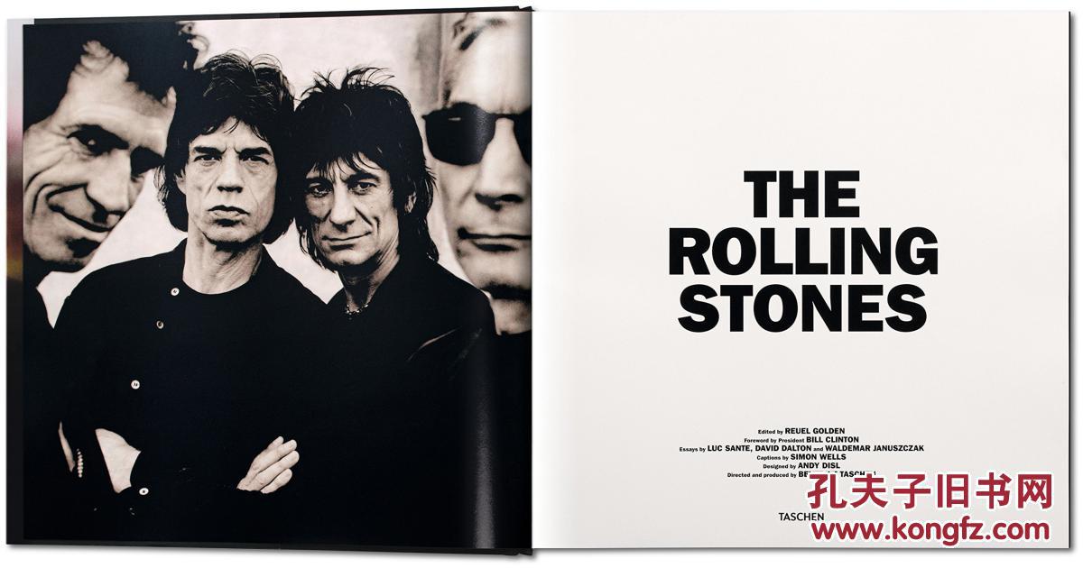 the rolling stones xl hardcover滚石乐队超大本珍藏版,正版特价包邮