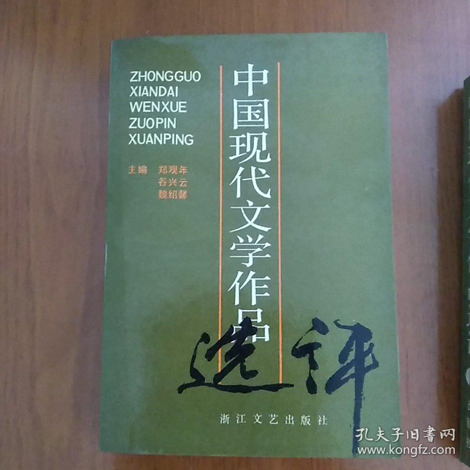中国现代文学作品选评