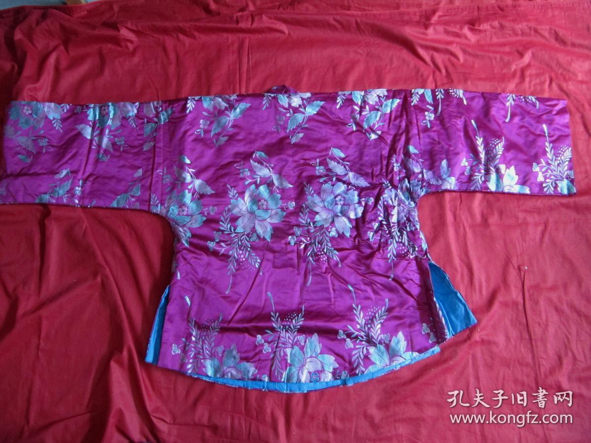民国织锦大襟女棉袄 .手工制作.品很好