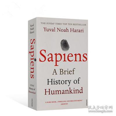 人类简史英文版小说sapiens: a brief history of humankind