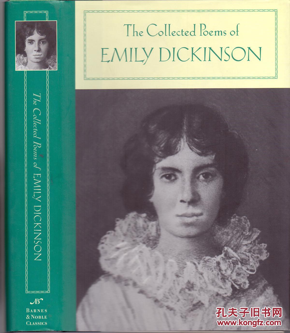 《艾米丽 狄金森诗选》精装毛边 the collected poems of emily