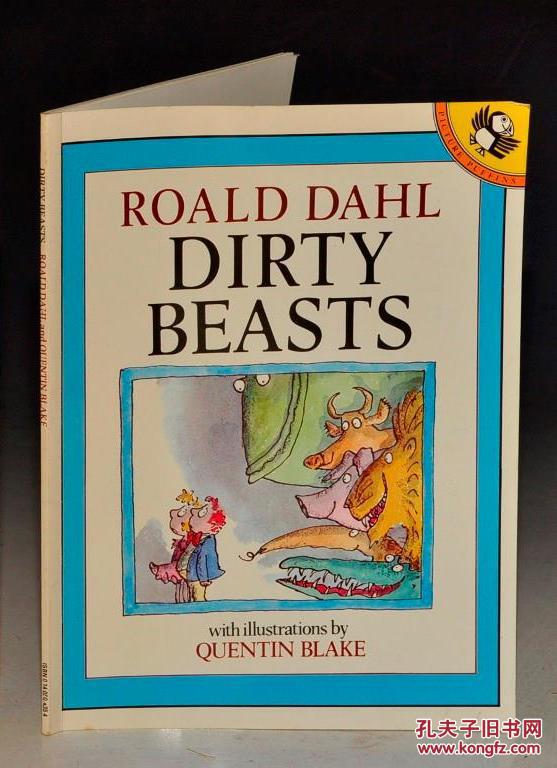 roald dahl - dirty beast 儿童文学绘本《肮脏的野兽