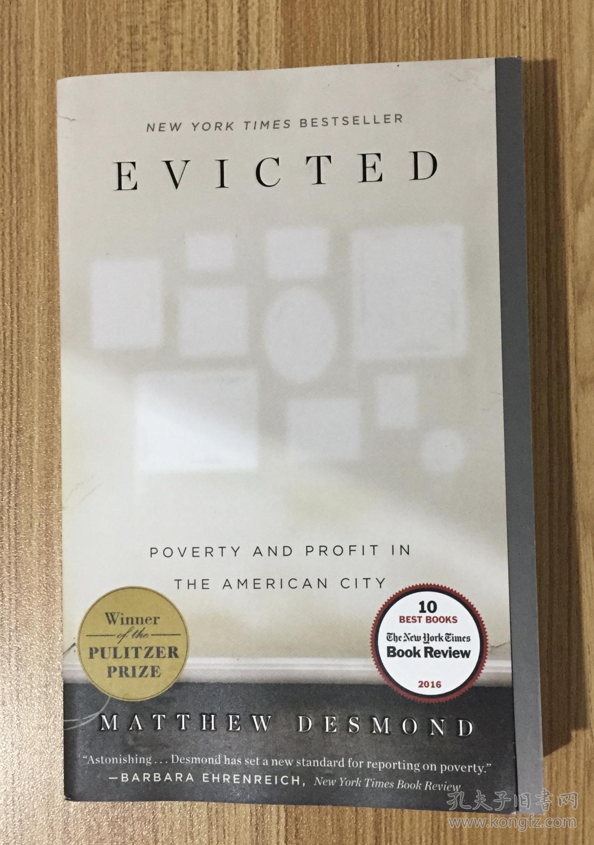 evicted: poverty and profit in the american city