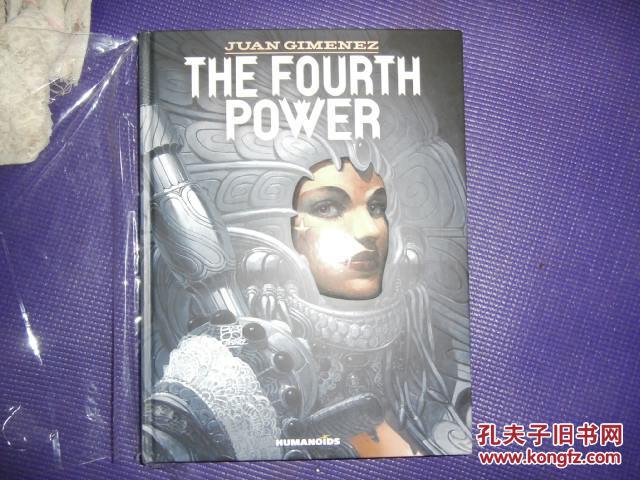 the fourth power英文原版欧美漫画书【8开精装本】