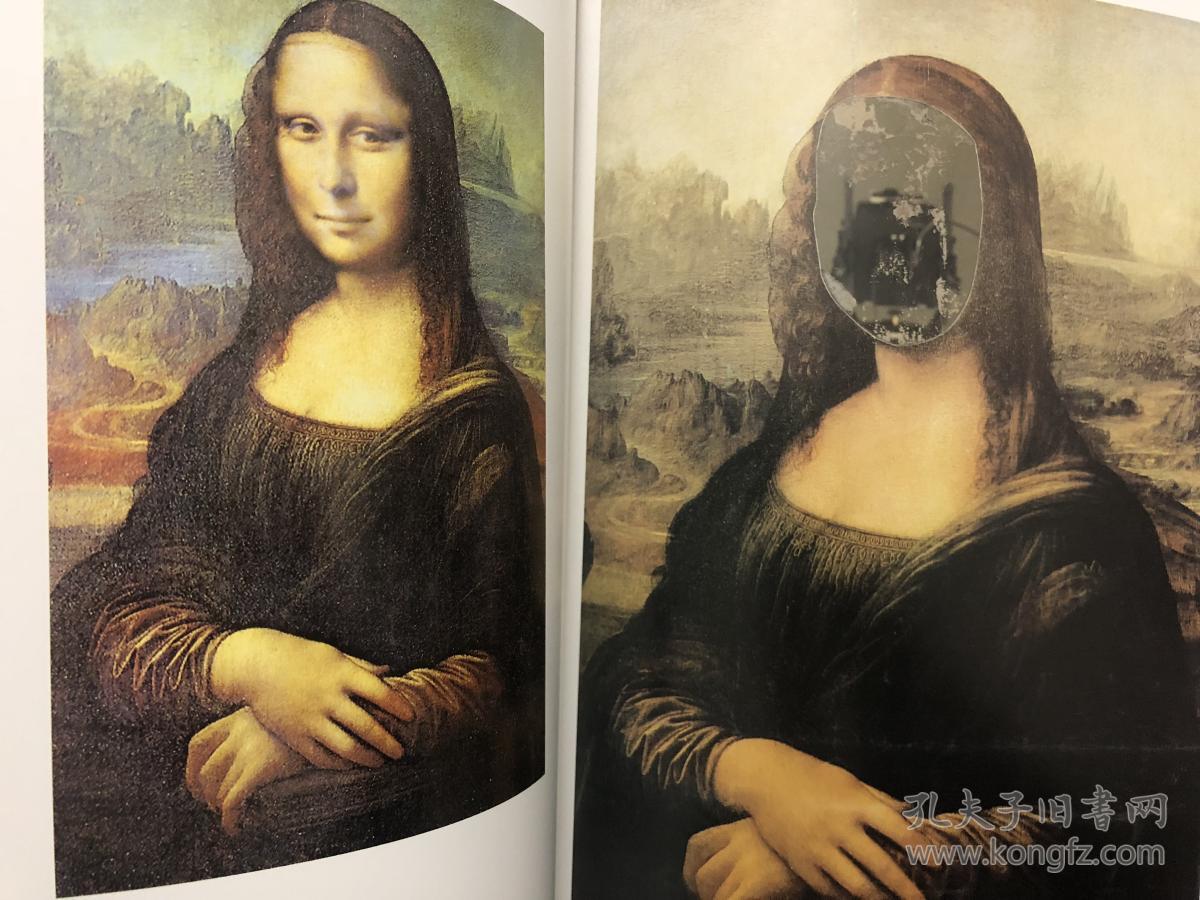 蒙娜丽莎的一百种微笑 油画 创意 设计 厚册 【日本原版画册】
