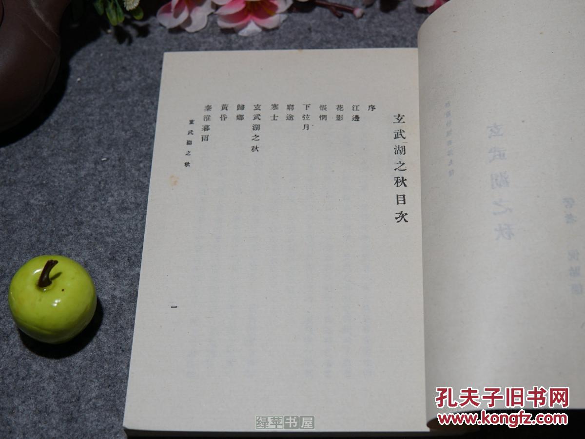 《玄武湖之秋》(上海书店 -中国现代文学史参考