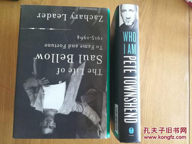 著名摇滚乐队the who灵魂pete townshend自传:who i am,精装初版
