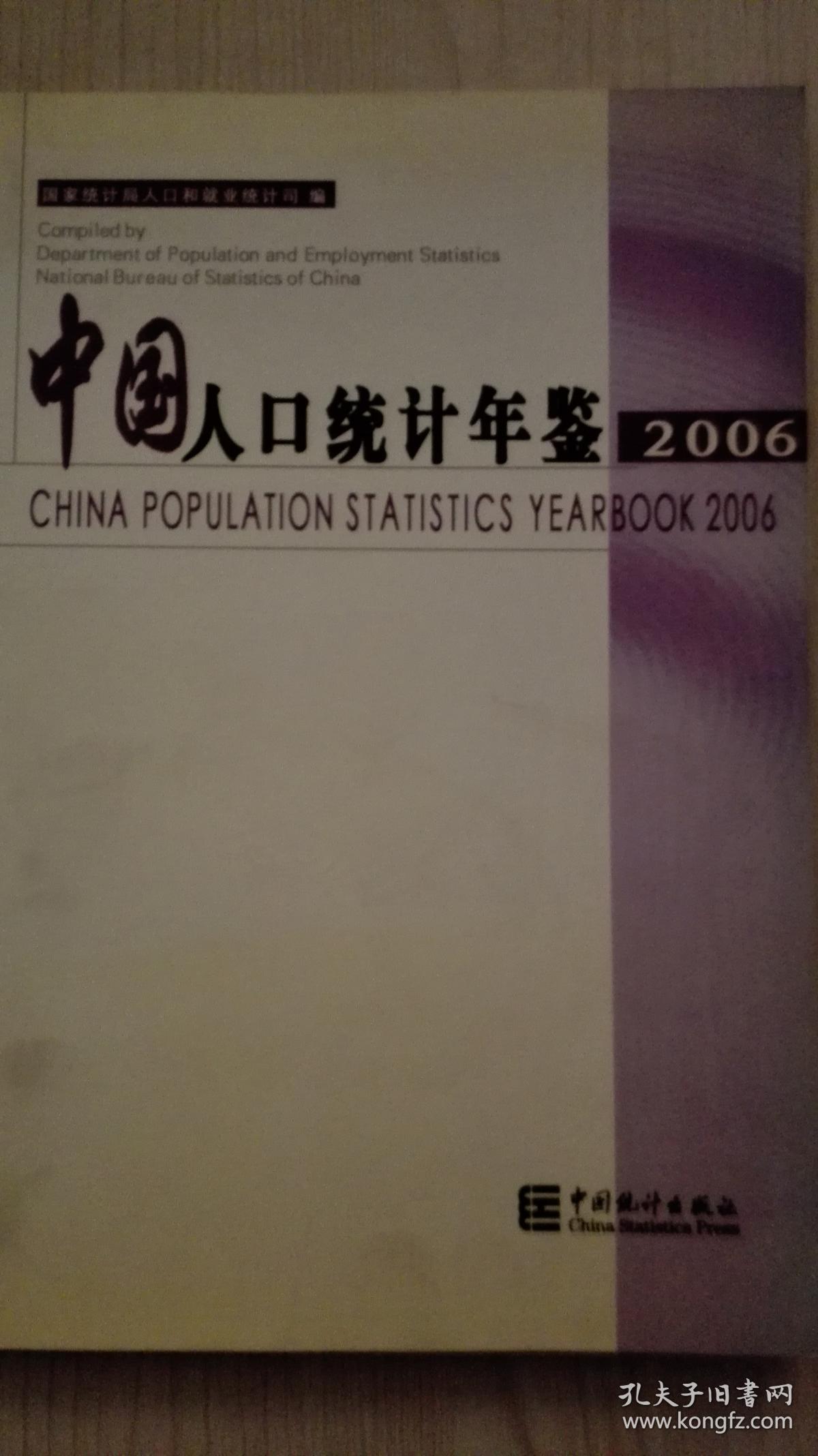 中国人口统计年鉴2006