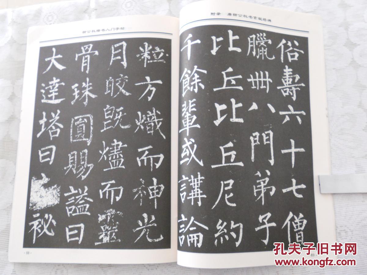【图】中国书法经典--柳公权楷书入门字帖 附《玄秘塔碑》_陕西旅游出版社_孔夫子旧书网