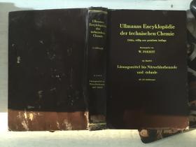 ullmanns encyklopadie der technischen chemie乌尔曼工业化学全书 第12卷（德文版、精装）无翻阅