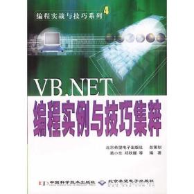 VB.NET编程实例教程