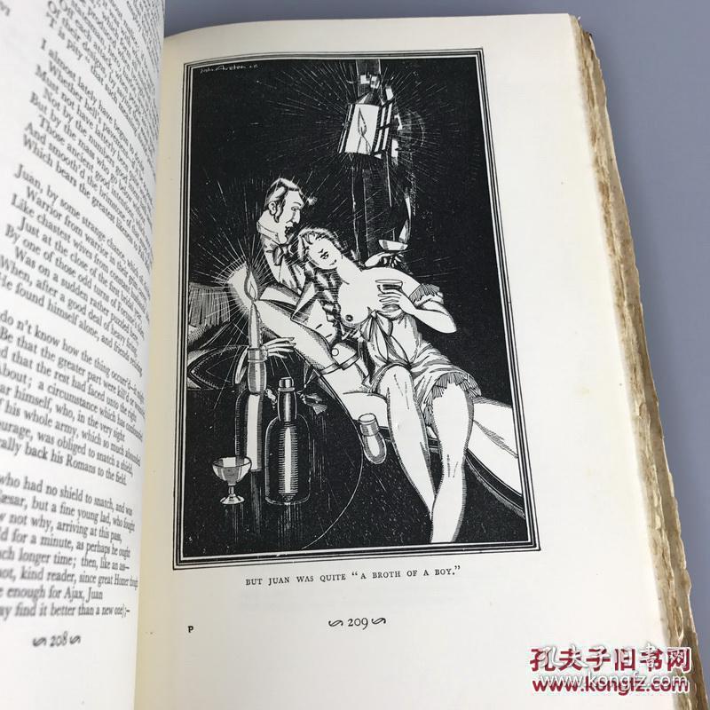 donjuan拜伦,donjuan 【包邮】1930年精装 唐璜 don juna by lord byron 拜伦 john austen